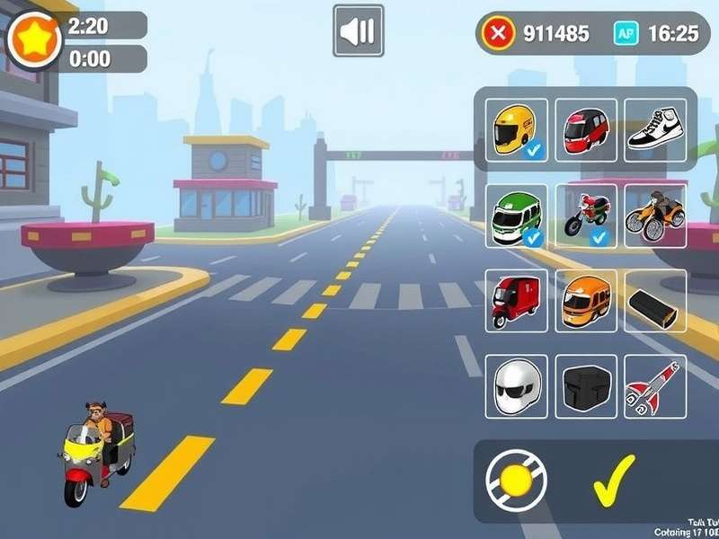 Tuk Tuk Hyper Dash customization options