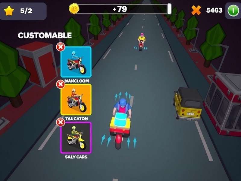 Tuk Tuk Hyper Dash gameplay screenshot